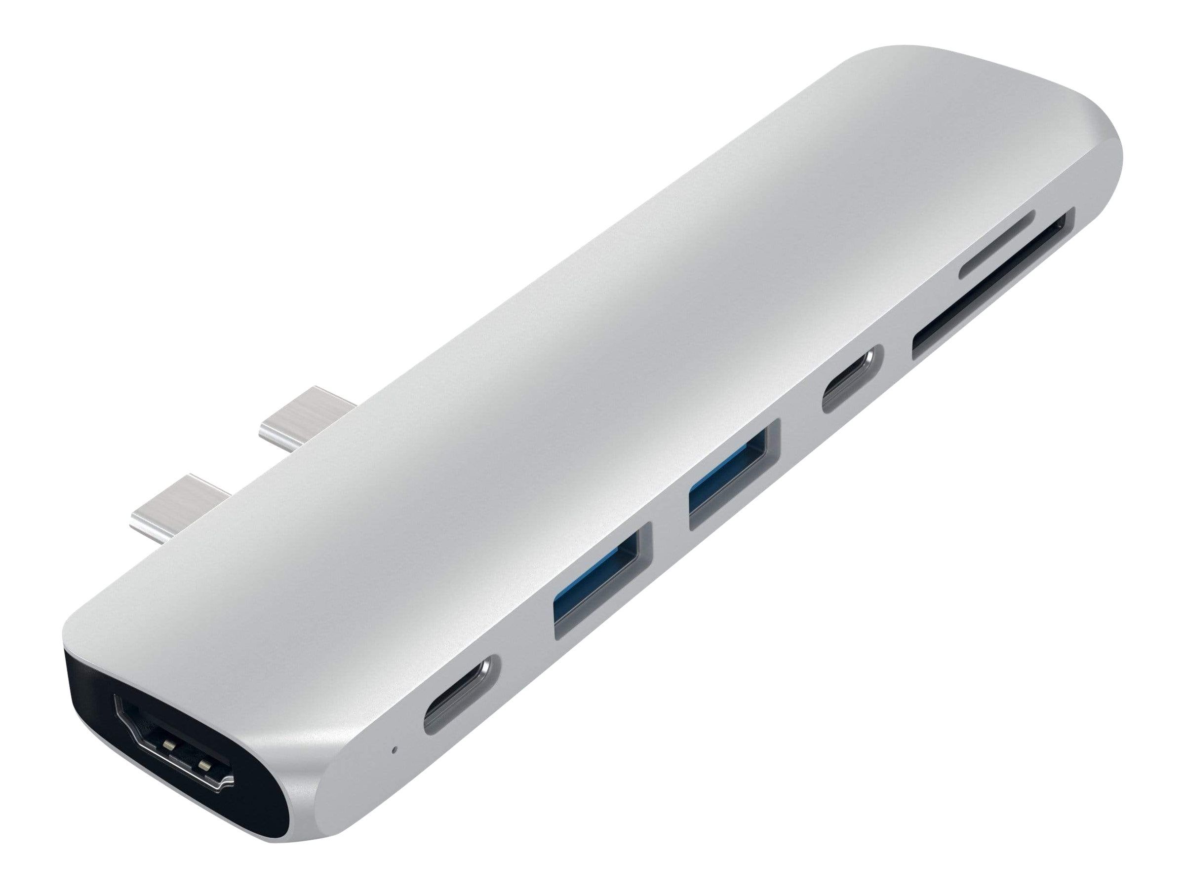 Satechi Aluminum Type-C Pro Hub Adapter - Dockingstation Open-Box
