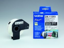 Brother DK-11203 - Schwarz auf Weiß - 17 x 87 mm 300 Etikett(en) (1 Rolle(n)