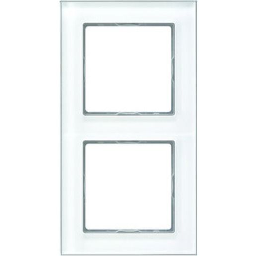 Jung RAHMEN 2FACH GLAS ALPINWEISS / JUNG AC582GLWW