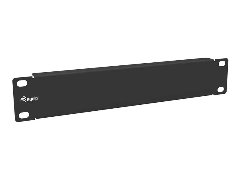 Equip Blindabdeckung - RAL 9005, Schwarz - 1U - 25.4 cm (10")