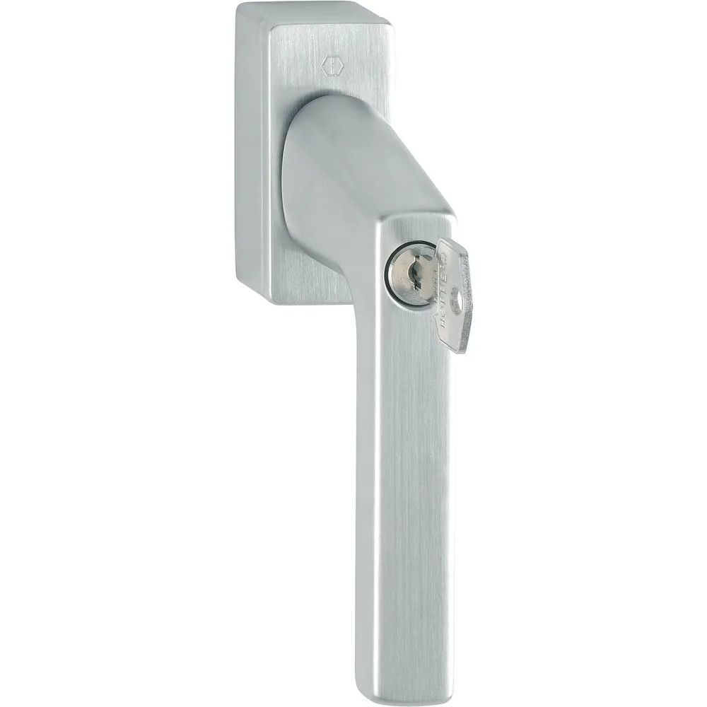 HOPPE Fenstergriff DALLAS - Sperrzylinder, VK 7 x 32-42 mm, verchromt matt