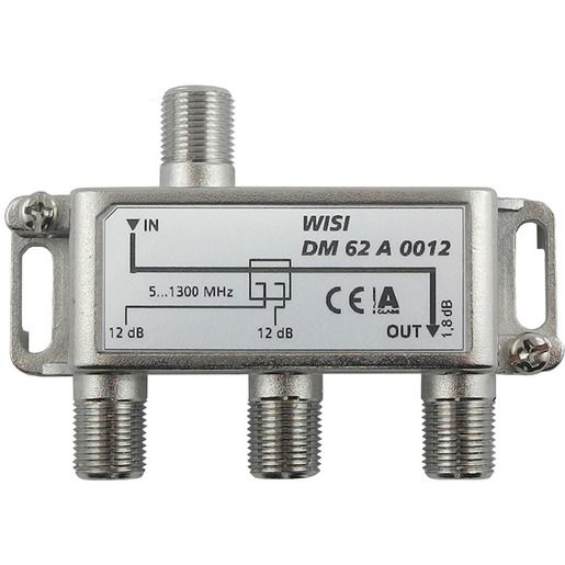 WISI 2-FACH ABZWEIGER 12 dB/1,8dB / DM 62 A 0012 002767
