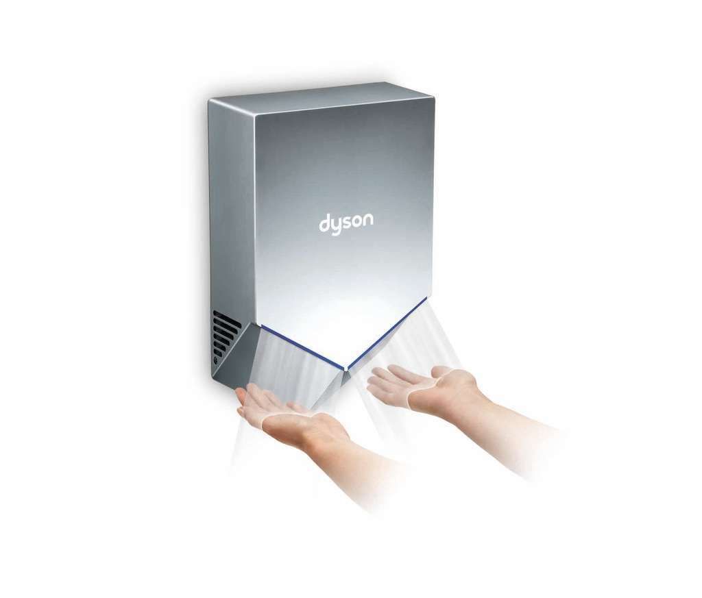 Dyson Airblade Quiet V, HU02 Sprayed Nickel B-Ware