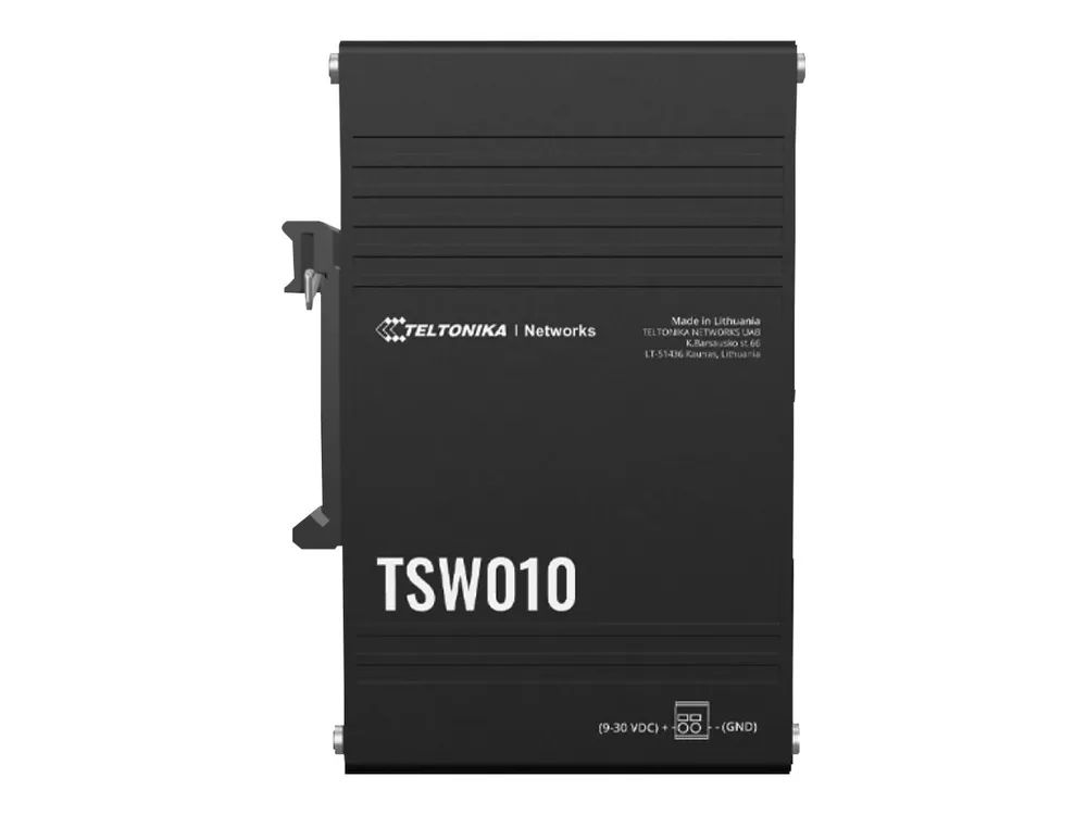 Teltonika TSW010 - Switch - 5 x 10/100 - an DIN-Schiene montierbar