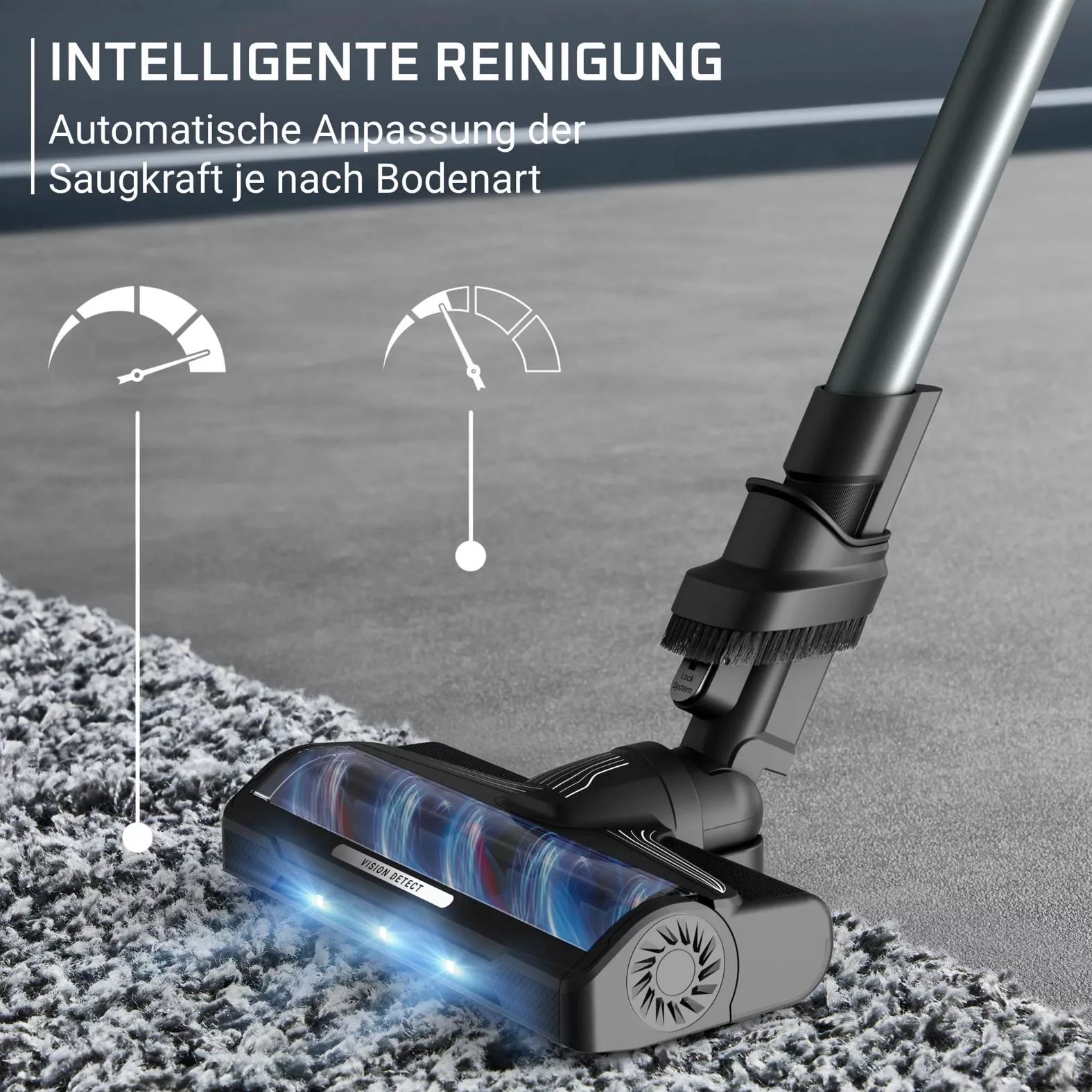 Rowenta RH7A35 Akku-Staubsauger X-FORCE FLEX 10.80 - Salbeigrün