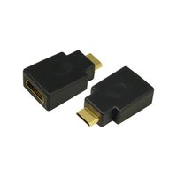 LogiLink HDMI-Adapter - 19 pin mini HDMI Type C männlich zu HDMI weiblich
