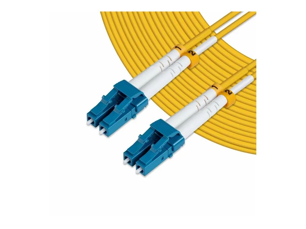 MicroConnect Netzwerkkabel - LC/UPC Einzelmodus (M) 1.5m gelb