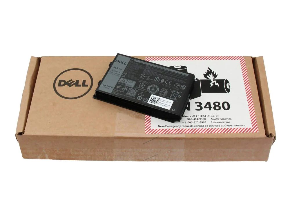 Dell 35.6Wh Lithium-ion battery for Latitude 7230 - Batterie - 4.457 mAh