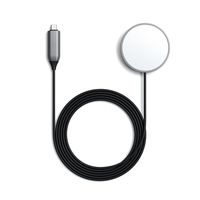Satechi ST-UCQIMCM - Drinnen - USB - Kabelloses Aufladen - 1,5 m - Grau - Weiß
