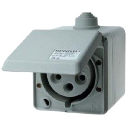 Mennekes CEPEX-CEE-STECKDOSE 400V-5X32A / MENNEK 4110 GRAU IP44 AM 4110