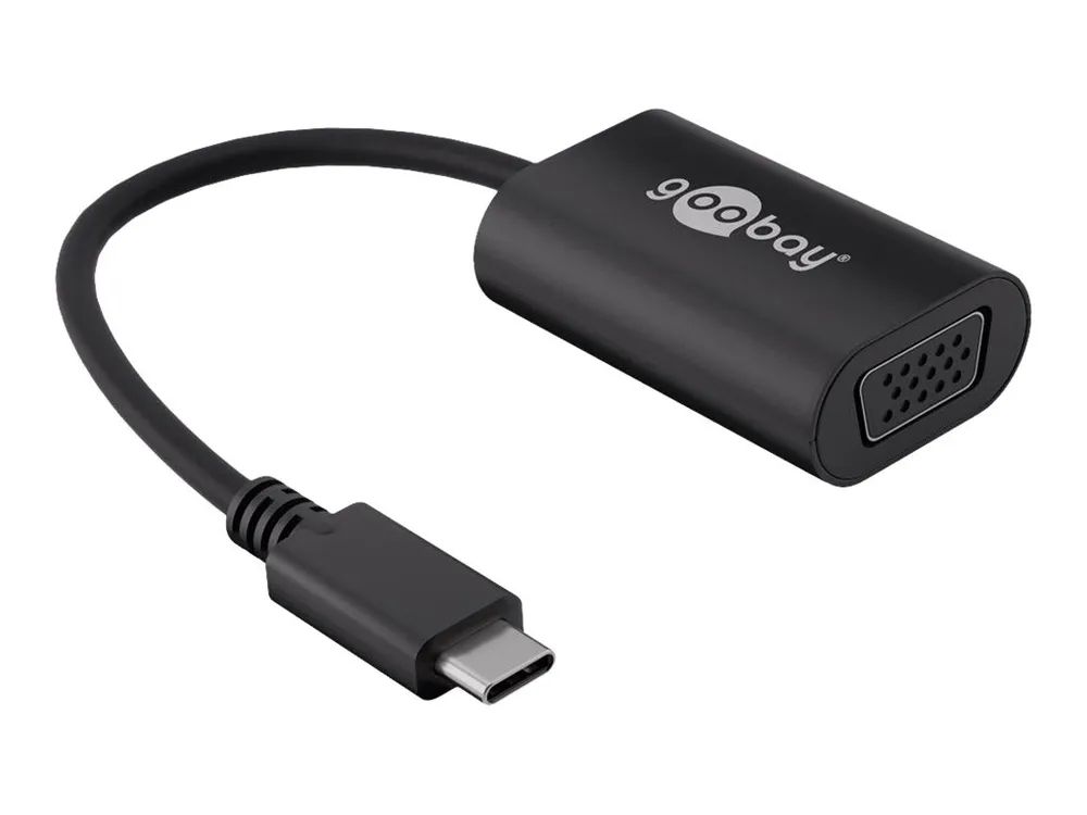 Goobay Display-Adapter - USB-C (M) zu HD-15 (VGA)