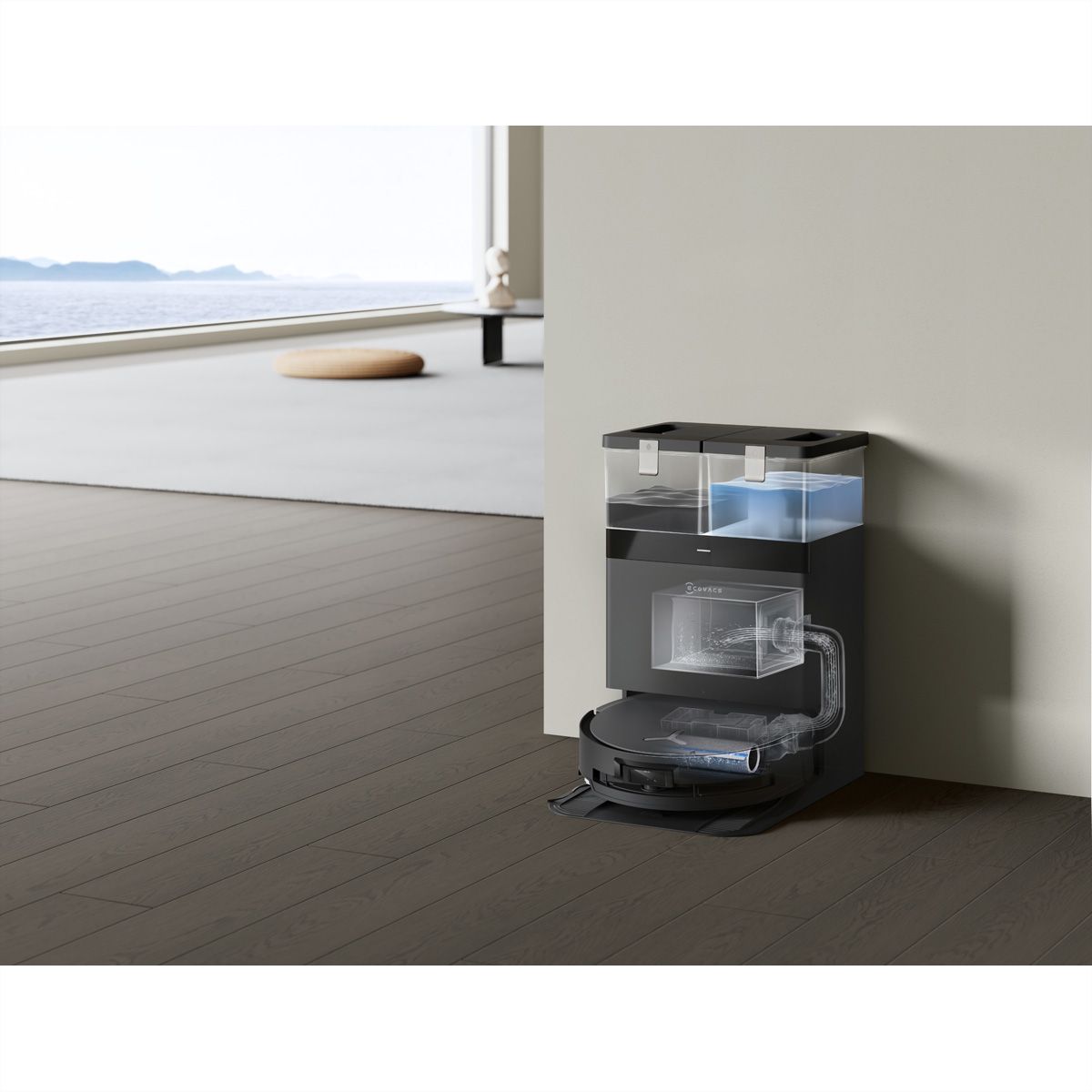 Ecovacs Saugroboter DEEBOT X8 OMNI, schwarz