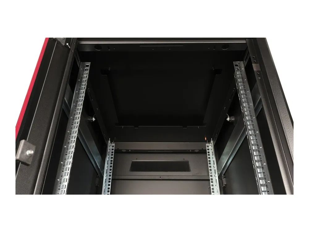 ROLINE Pro - Schrank Netzwerkschrank - mit Glastür, 600 x 800 mm (B x T)