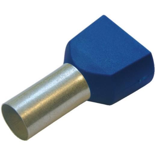 Haupa TWIN-ADERENDHÜLSE 0,75/10 / HAUPA 273402 BLAU 273402