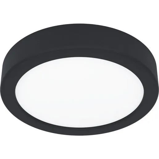 Eglo EINBAUDOWNLIGHT LED-CCT Ø165 / EGLO FUEVA 6 SCHWARZ 901297