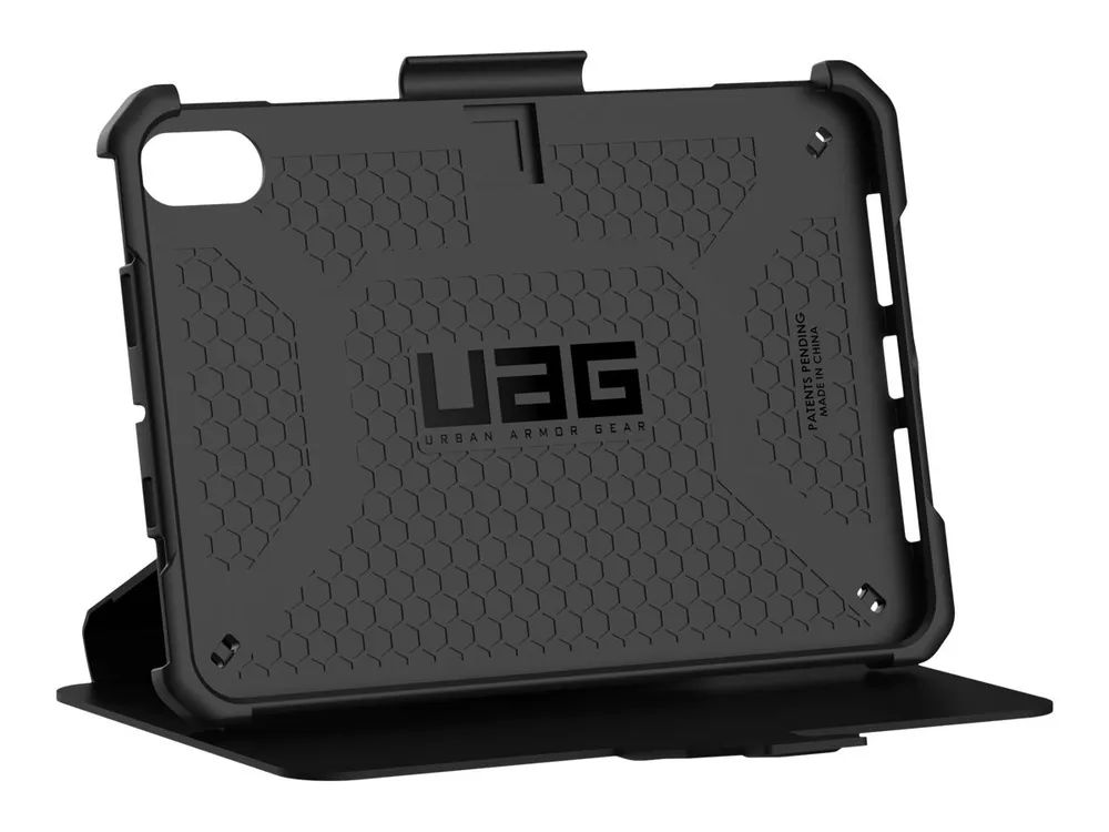 Urban Armor Gear UAG Rugged Case for iPad Mini (6th Gen, 2021) [8.3-inch] - Metropolis SE Black - Flip-Hülle für Tablet - Schwarz - 8.3" - für Apple iPad mini (6. Generation)