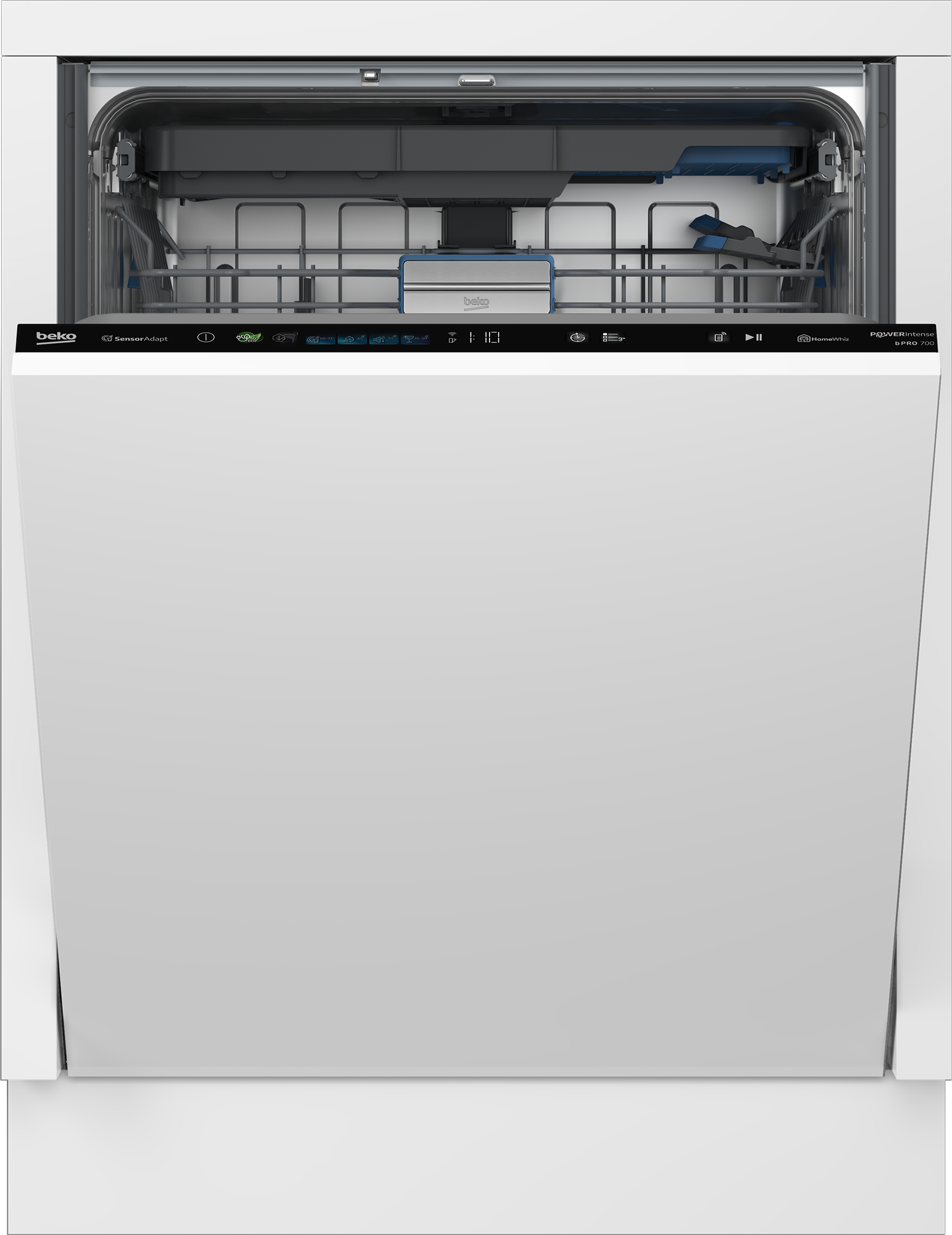 Beko BDIN4S560WP Geschirrspüler Vollintegrierbar mit WiFi -60cm - 15 MG
