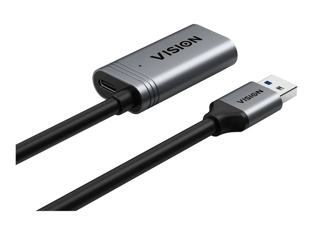 TECH DATA Vision - USB-Verlängerungskabel - USB Typ A (W) 10m