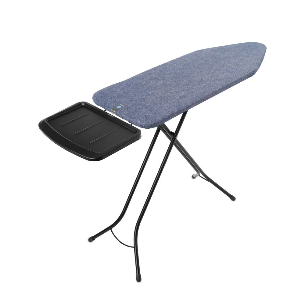 Brabantia Bügeltisch C, 124x45cm, Dst-Ablage Solid - Denim Blue