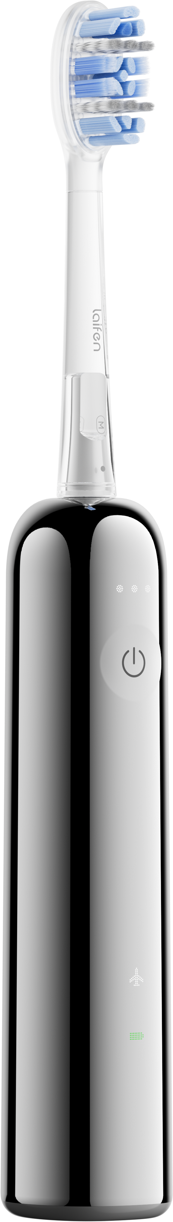 Laifen Wave Pro Electric Toothbrush - Polished Stainless Steel
