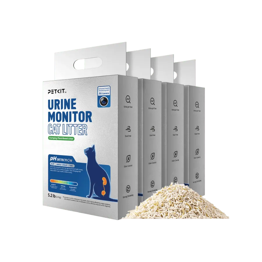 PETKIT Urinkontroll Katzenstreu  - 4 Beutel