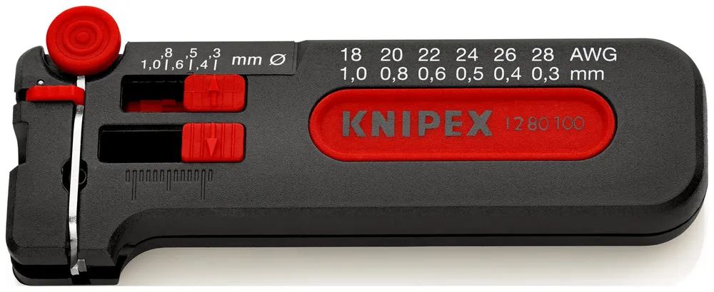 KNIPEX Mini-Abisolierwerkzeug 100 mm