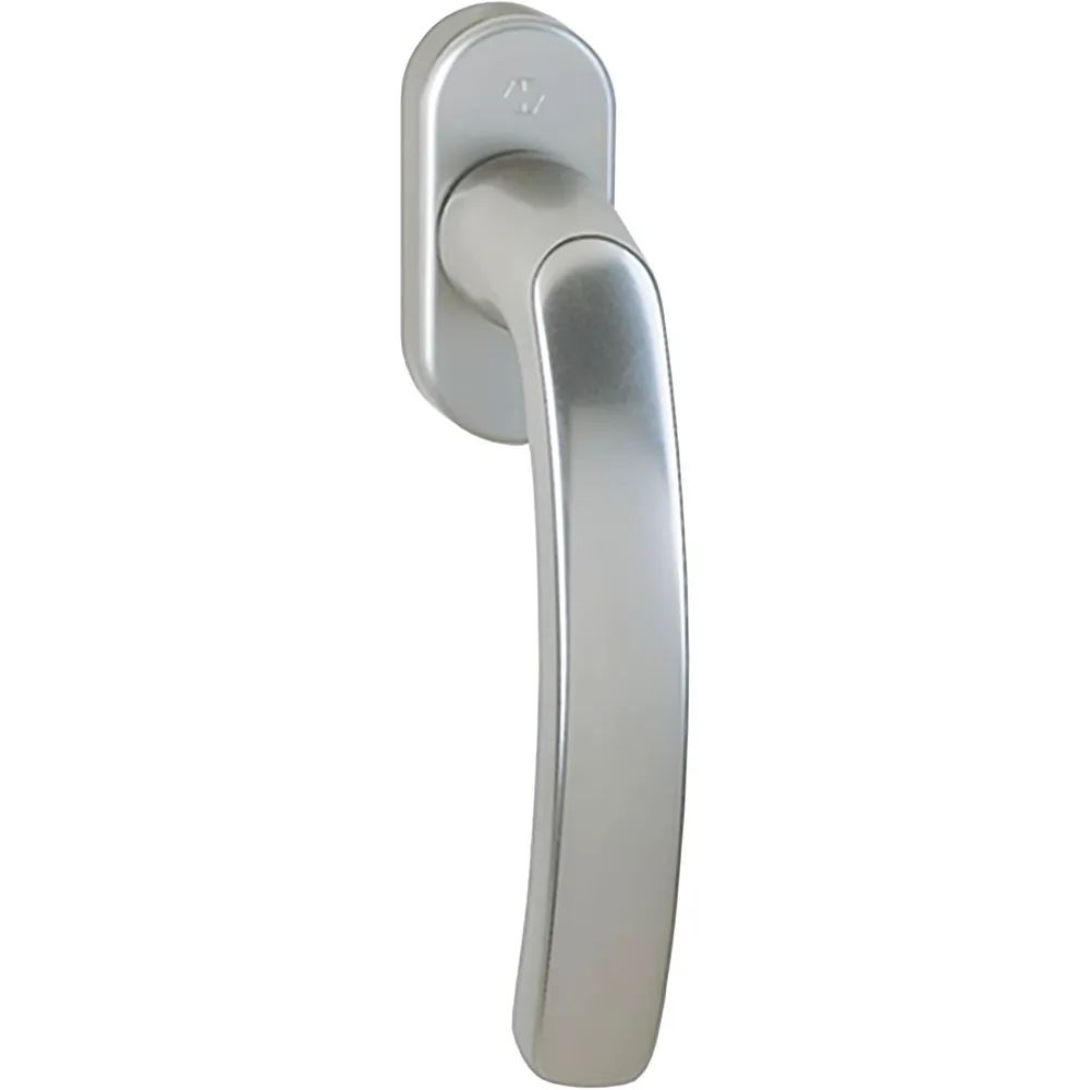HOPPE Fenstergriff LUXEMBOURG - VarioFit, VK 7 x 32 - 42 mm, silber eloxiert