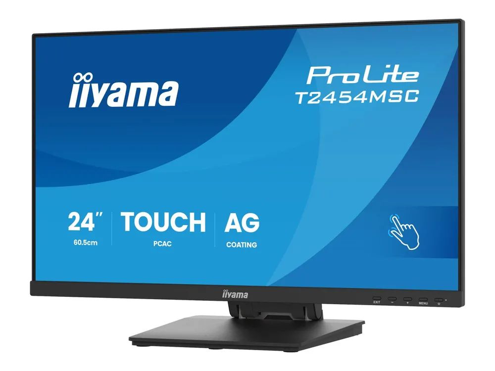 Iiyama TFT T2454MSC 60.5cm PCAP 24''/1920x1080/HDMI/DP/2xUSB/Touch
