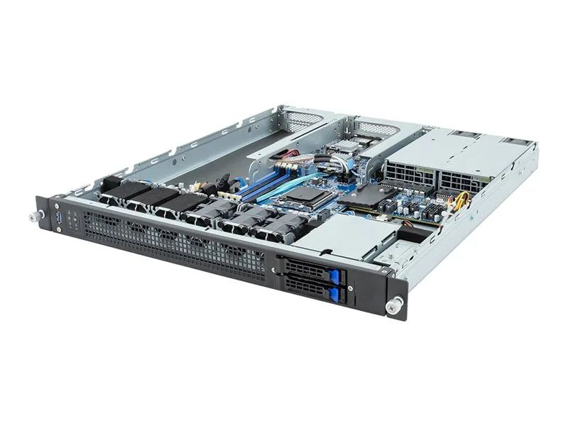 Gigabyte E133-C10-AAG1 - Server - Rack-Montage - 1U - keine CPU - RAM 0 GB - SATA - Hot-Swap 6.4 cm (2.5")