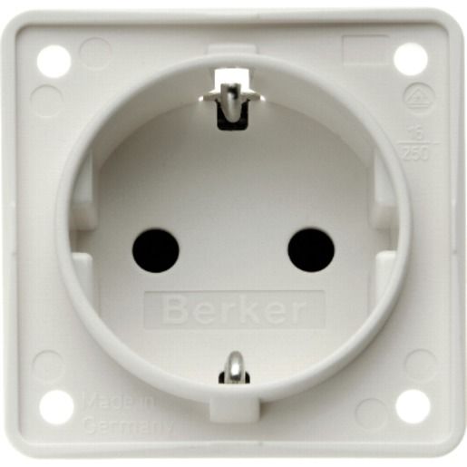 Berker SCHUKO-STECKDOSE+KS PWS MATT / BERKER 0947792502 B.MOBIL 947792502
