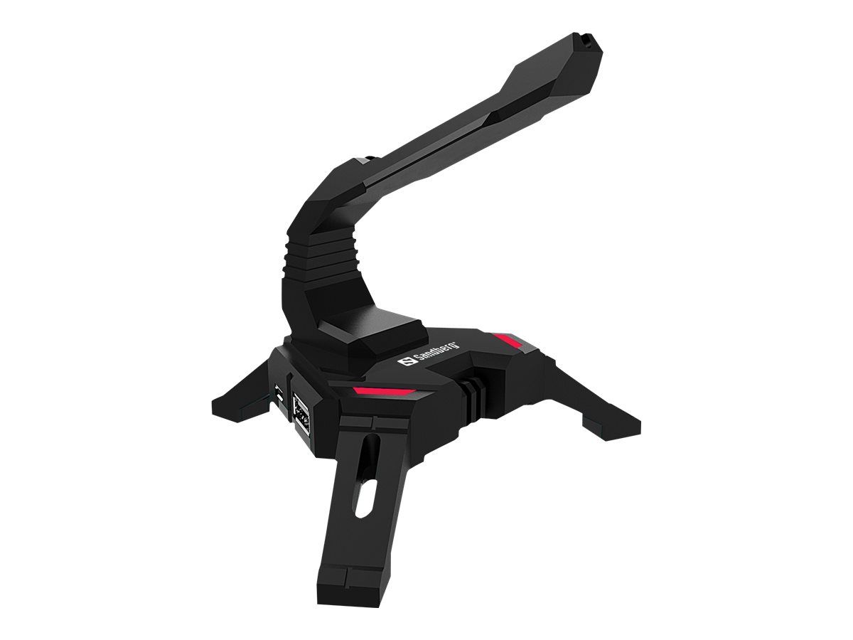 SANDBERG 2in1 USB Hub Bungee - Hub - 4 x USB 2.0