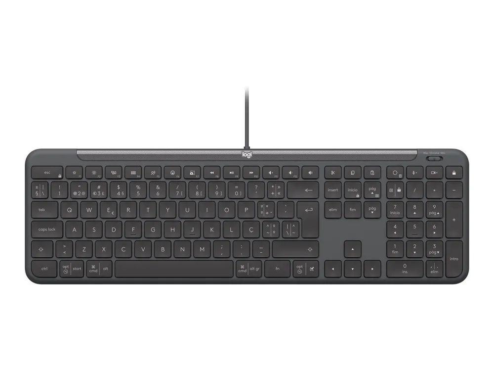 Logitech Signature Slim Wired K620 for Business QWERTY Portugiesisch