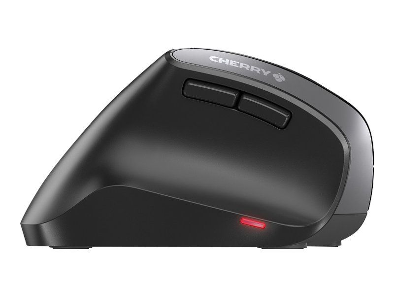 Cherry MW 4500 - Vertikale Maus - ergonomisch - Für Rechtshänder - optisch - 6 Tasten - kabellos - 2