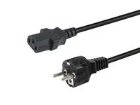 Equip Stromkabel CEE 7/7 ->C13 St/Bu schwarz PVC - Kabel - Strom/Netzteil