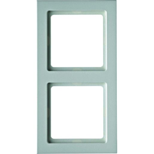 Berker Q.3 RAHMEN 2FACH POLARWS SAMT / BERKER 10126099