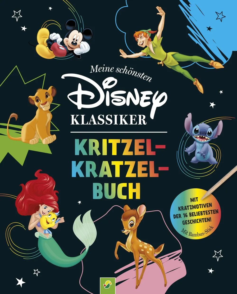 Naumann & Göbel Verlagsgesellschaft Meine schönsten Disney Klassiker Kritzel