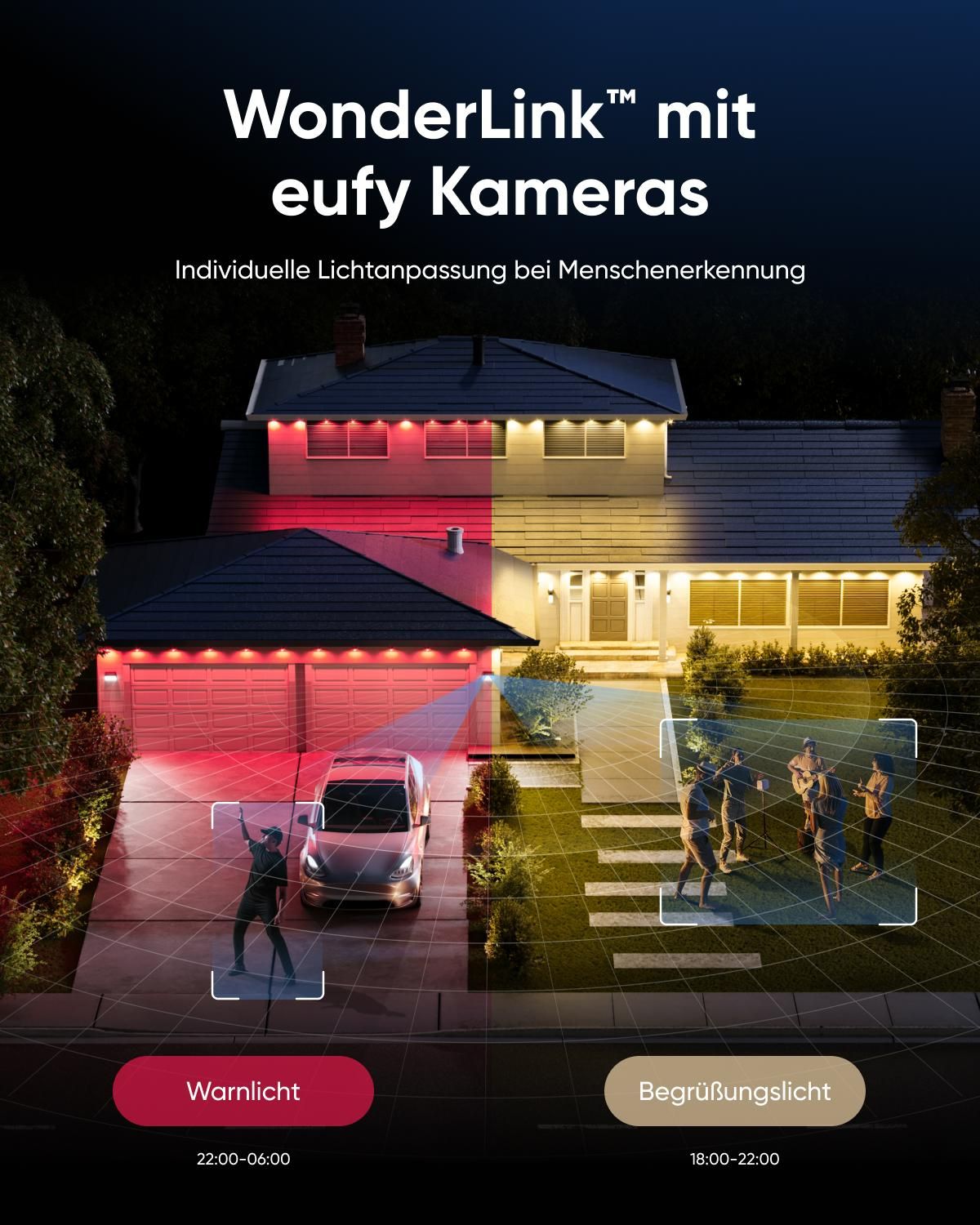 eufy Outdoor-Lichterkette E22, 15m, 60 Triple-LEDs