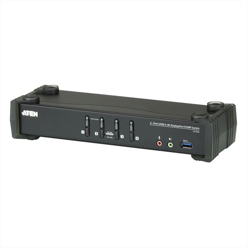 ATEN CS1924 KVMP Switch - KVM-/Audio-/USB-Switch