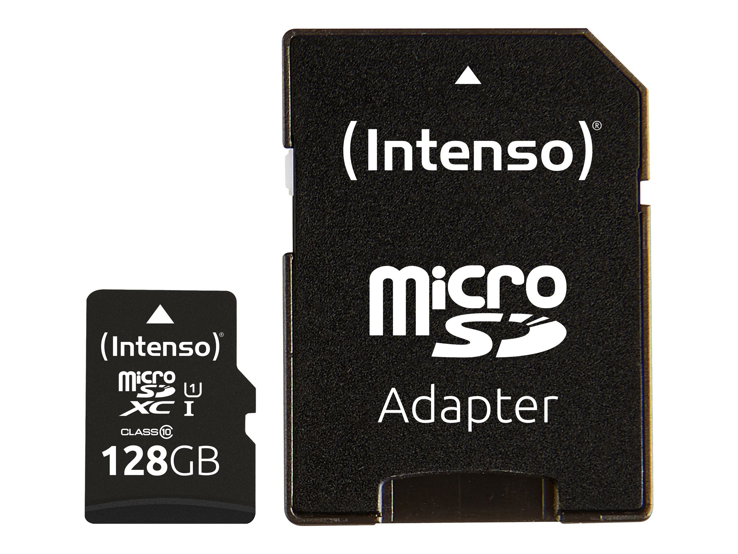 Intenso Flash-Speicherkarte (SD-Adapter inbegriffen)