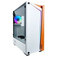 AZZA APOLLO 430 - Midi Tower - PC - Weiß - ATX - micro ATX - Gehärtetes Glas - Gaming