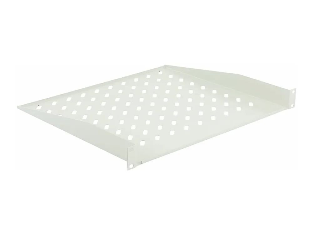 Lanview by Logon - Rack - Regal - d=400 mm - weiß, RAL 7035 - 1U - 48.3 cm (19")