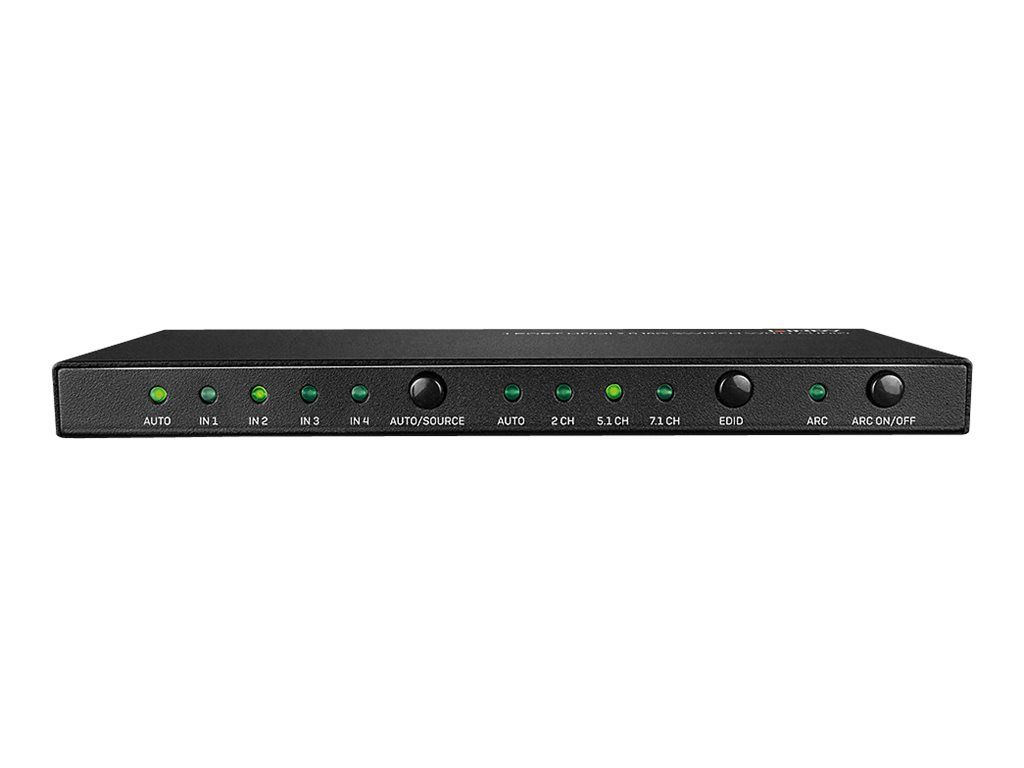 Lindy HDMI 2.0 18G Switch with Audio - Video/Audio-Schalter