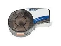 Brady Corporation Brady B-595 - Vinyl - matt - Schwarz auf Weiß - Rolle (1,27 cm x 6,4 m)