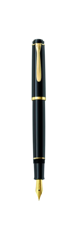 Pelikan Patronen-Füllhalter Classic 200 Schwarz F im Etui