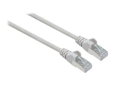 IC Intracom Intellinet Network Patch Cable, Cat6, 30m, Grey, Copper, S/FTP, LSOH / LSZH, PVC, RJ45, Gold Plated Contacts, Snagless, Booted, Lifetime Warranty, Polybag - Patch-Kabel - RJ-45 (M)