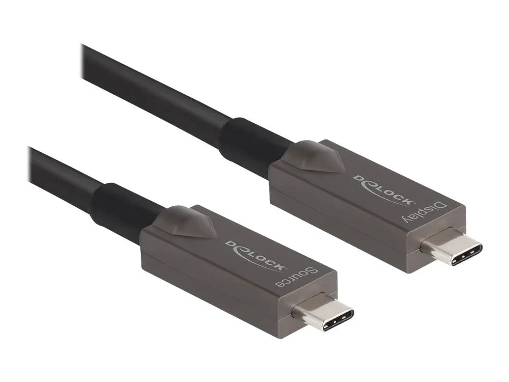 Delock USB-Kabel - 24 pin USB-C (M) zu 24 pin USB-C (M) 8m