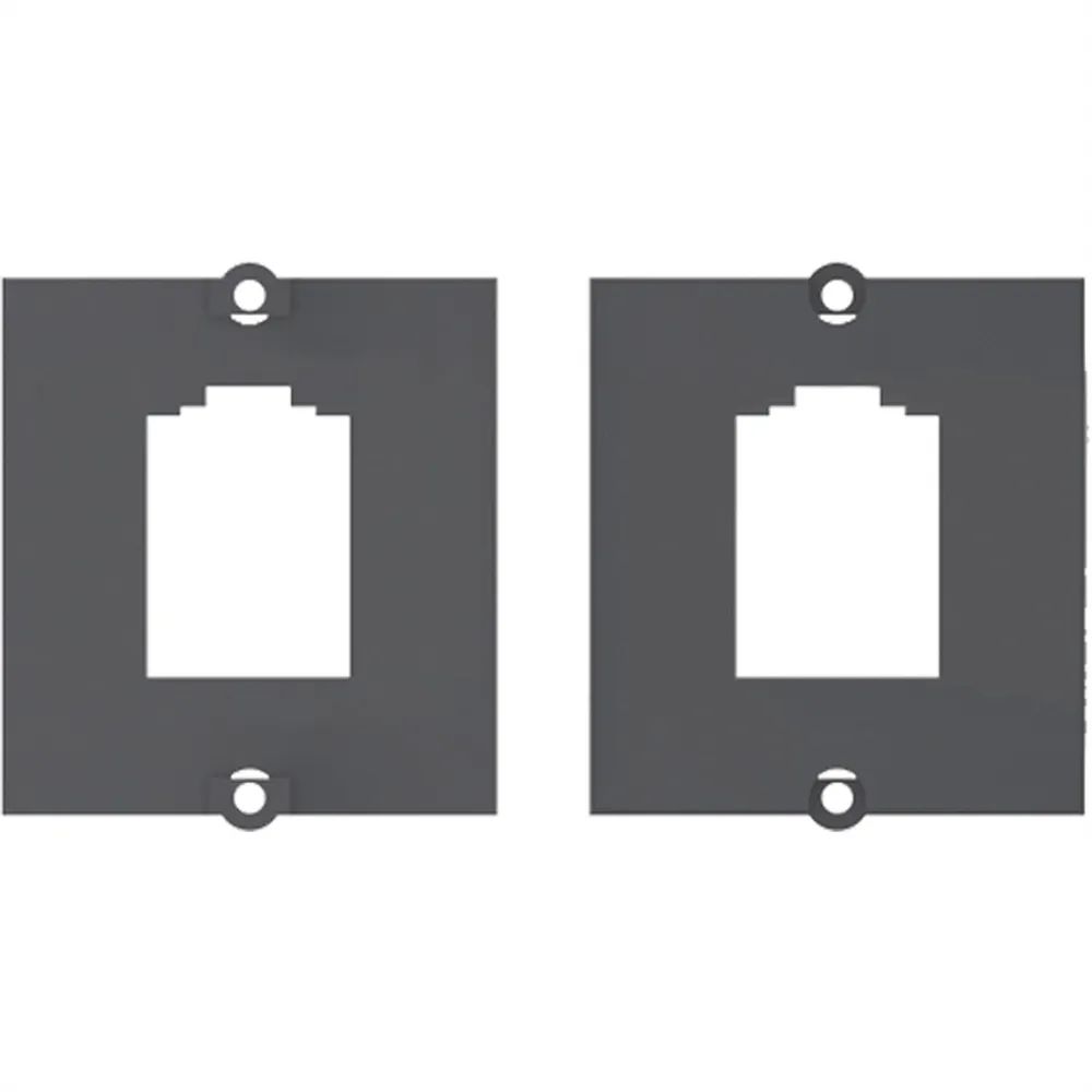 BACHMANN Rahmen für 1x METZ CONNECT CAT6, E-DAT Modul