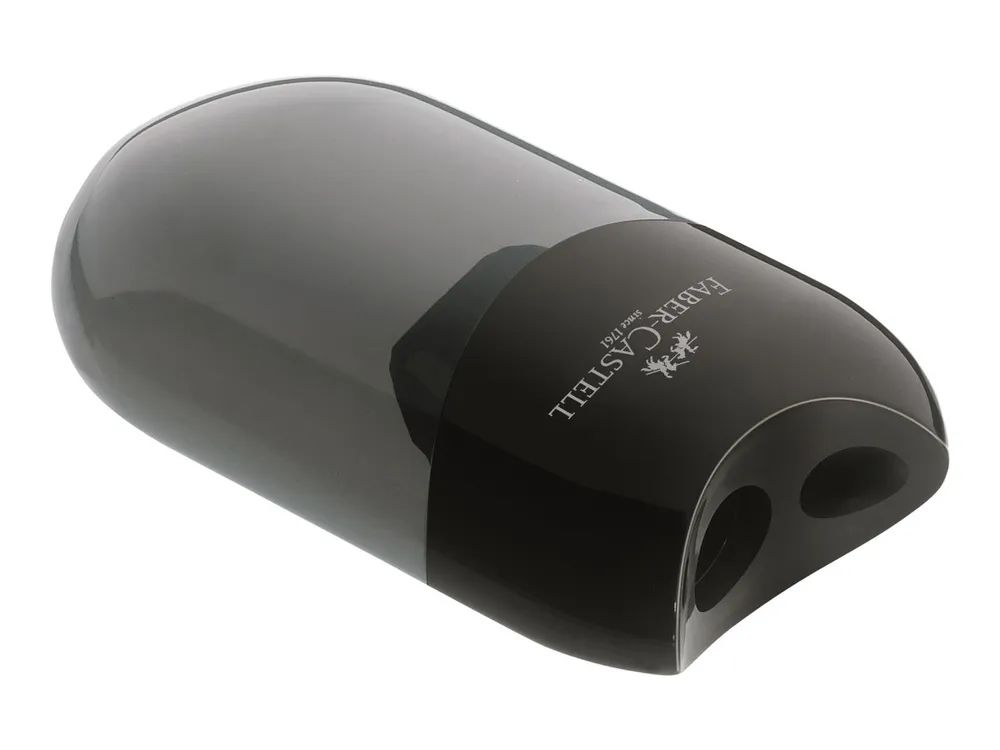 FABER-CASTELL Spitzer - 2 Löcher - Schwarz