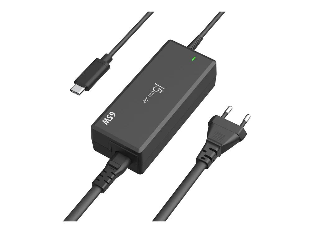 j5create Netzteil - 65 Watt - 3.25 A - PD (24 pin USB-C)