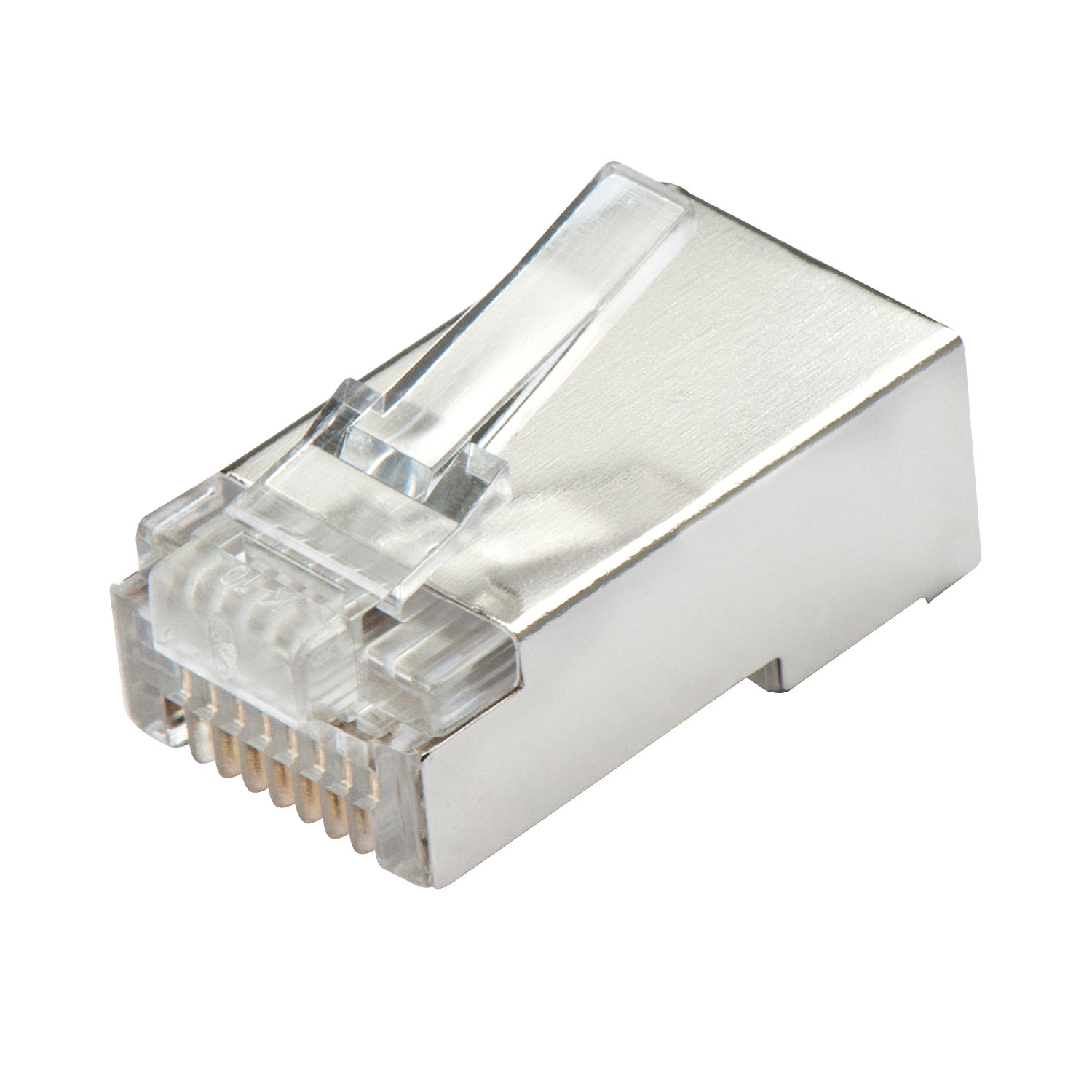 Lindy Netzwerkanschluss - RJ-45 (M) - STP - CAT 5e - durchsichtig - (Anzahl pro Packung: 10)